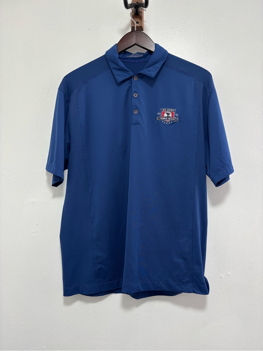 Nike Golf 2010 U.S. Open Pebble Beach golf polo navy size large